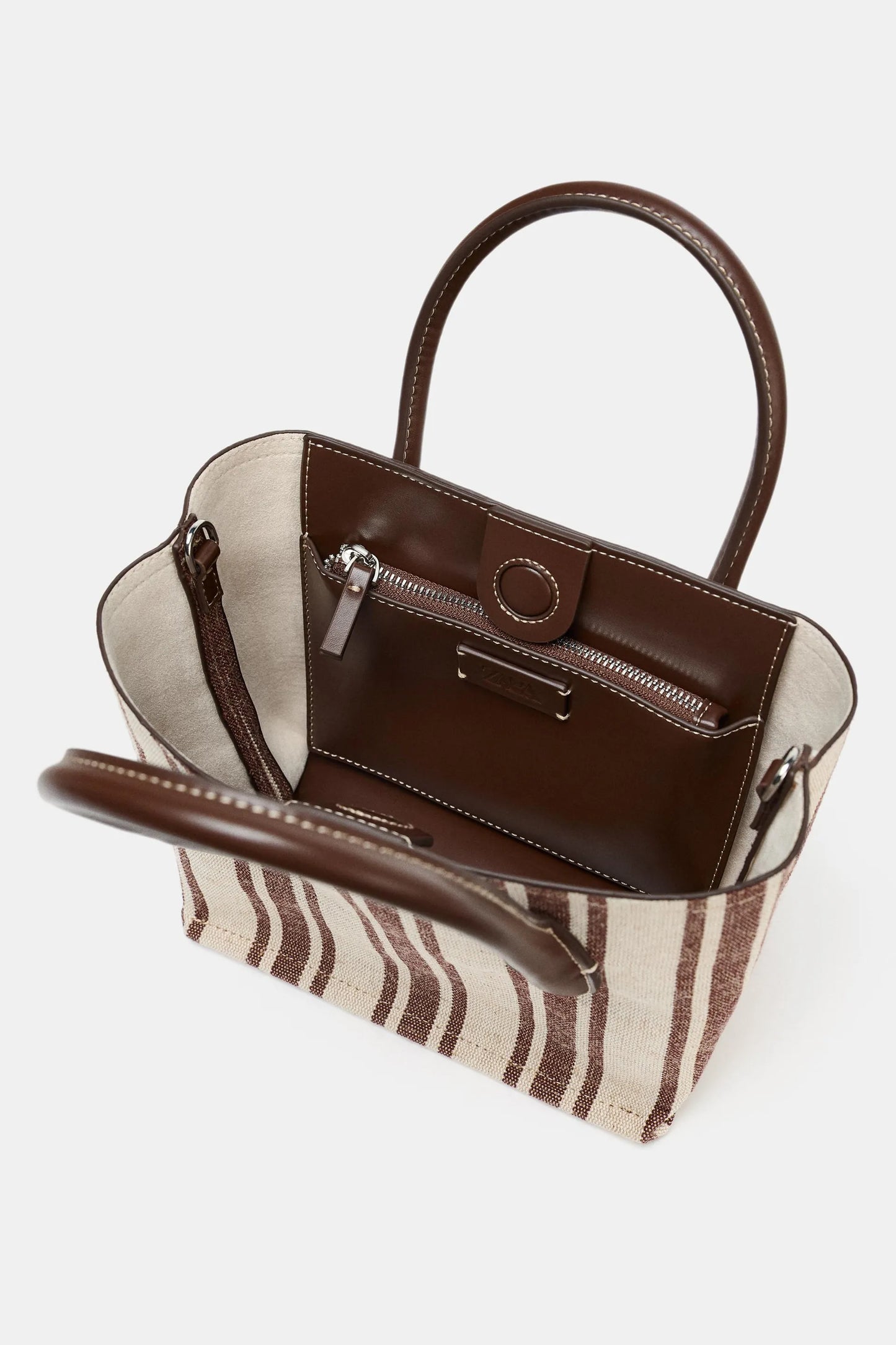 BOLSO MARRON ZARA