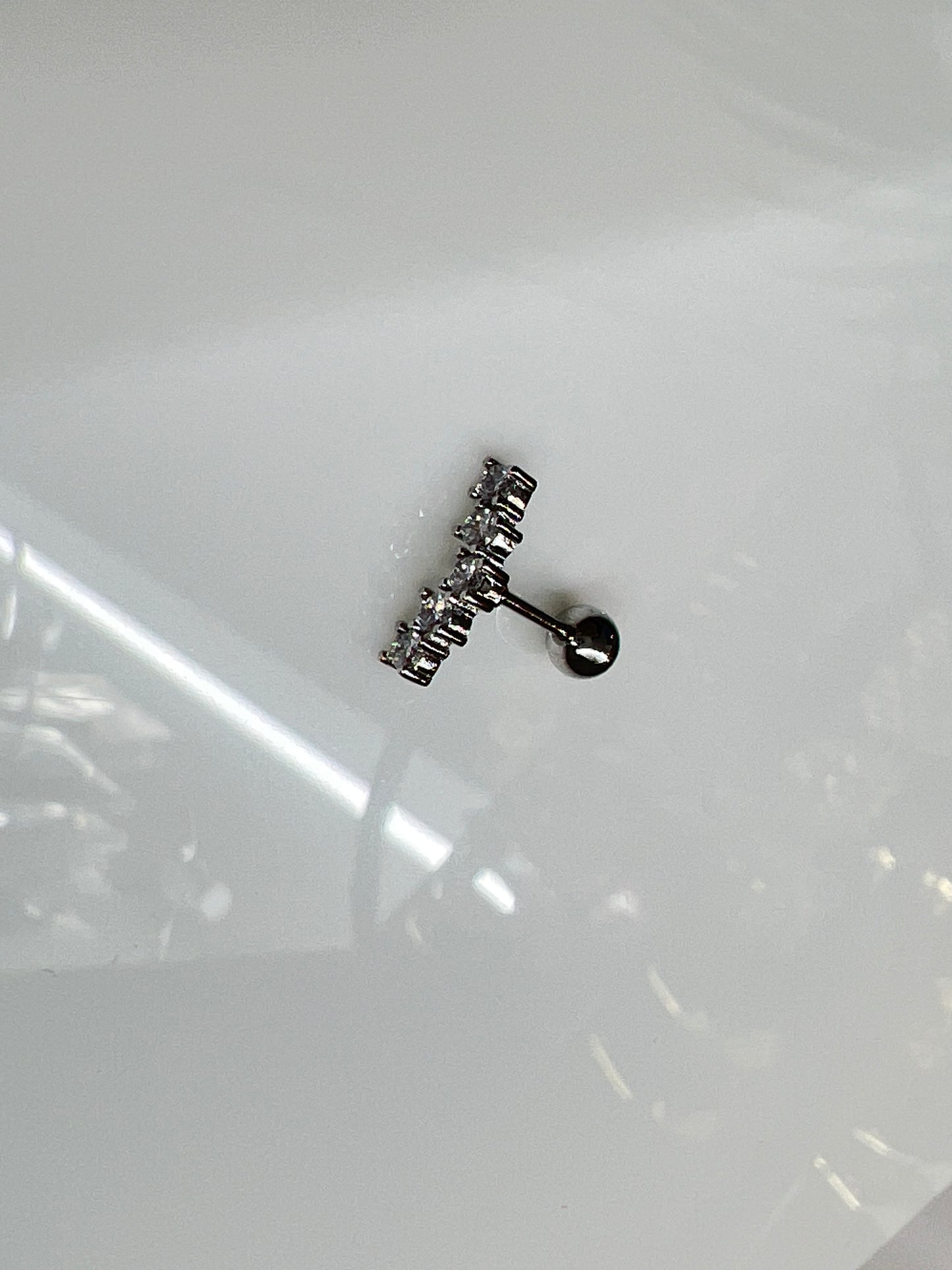 PIERCING SIMPLE PLATEADO