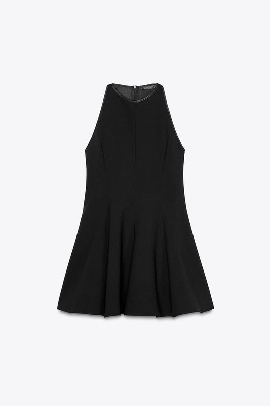 VESTIDO HALTER GODETS