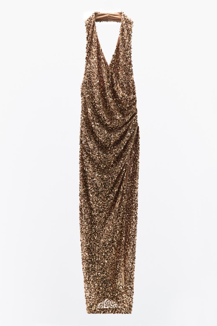VESTIDO LENTEJUELAS ZARA
