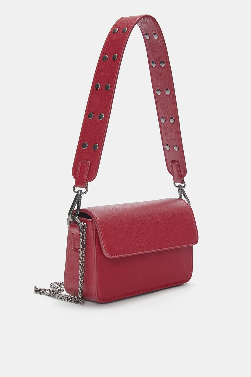 BOLSO ROJO PULL & BEAR