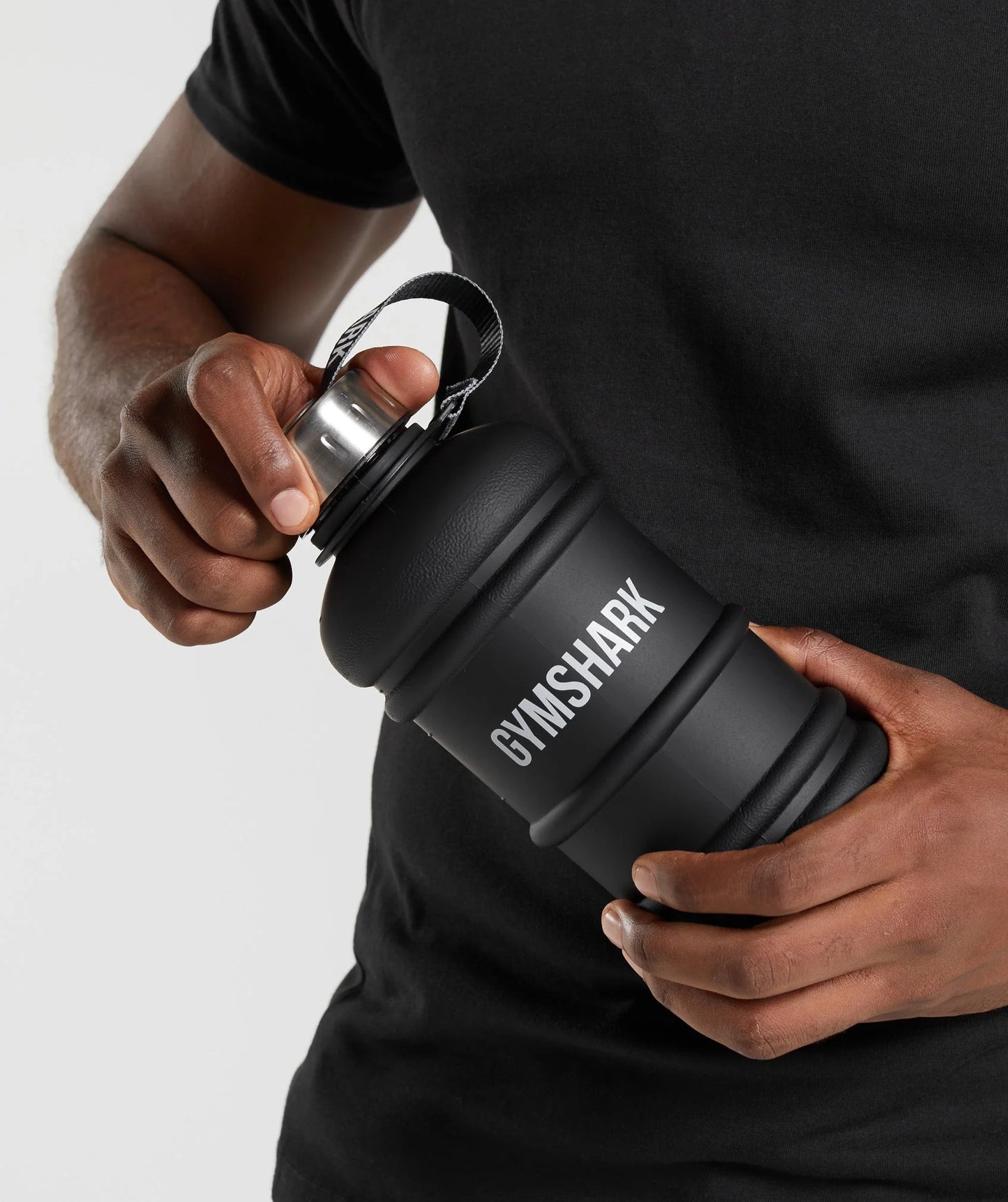 1L WATER BOTTLE BLACK