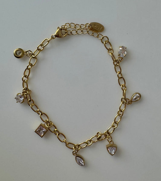 MANILLA CON CHISPAS GEOMÉTRICAS