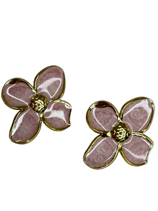 Pendientes de flor