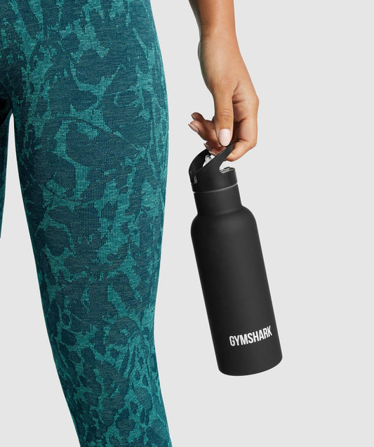 INSULATED STRAW FLASK