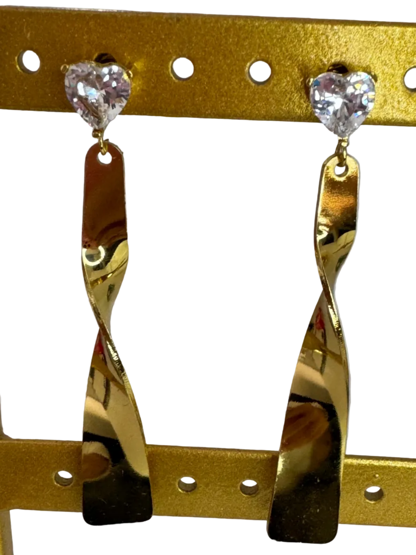 Pendiente con diamante