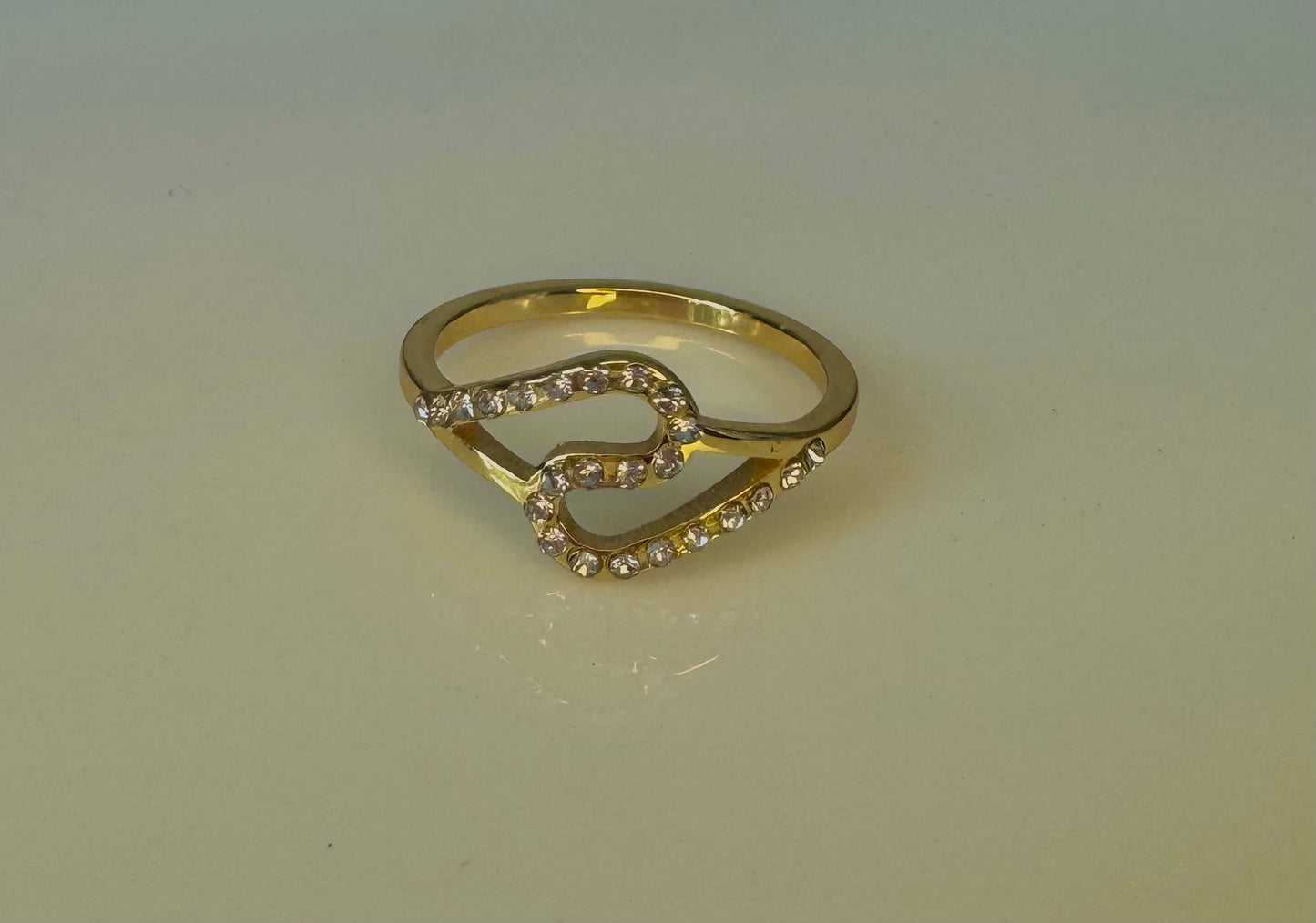 ANILLO DORADO BRILLOS