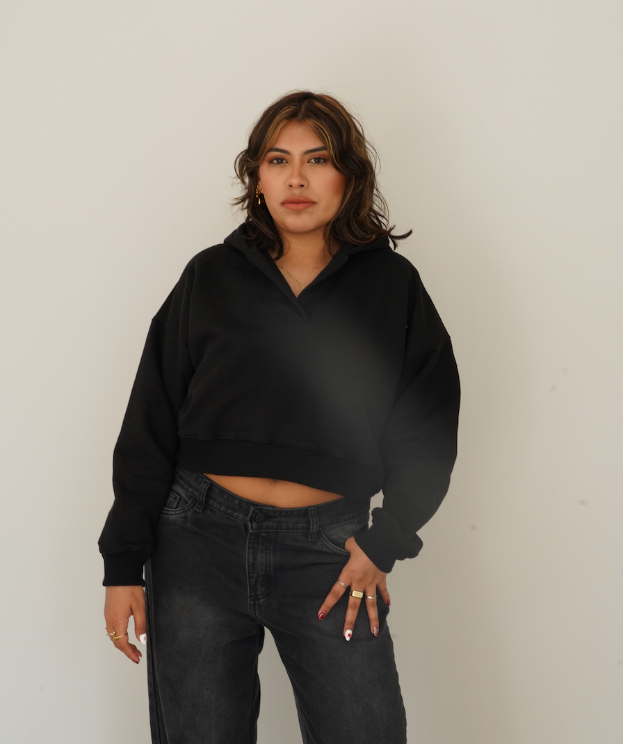 HOODIE CROP TOP