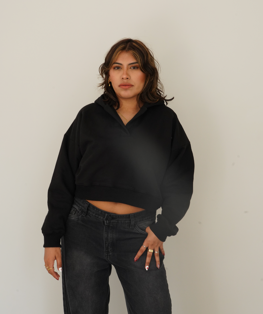 HOODIE CROP TOP