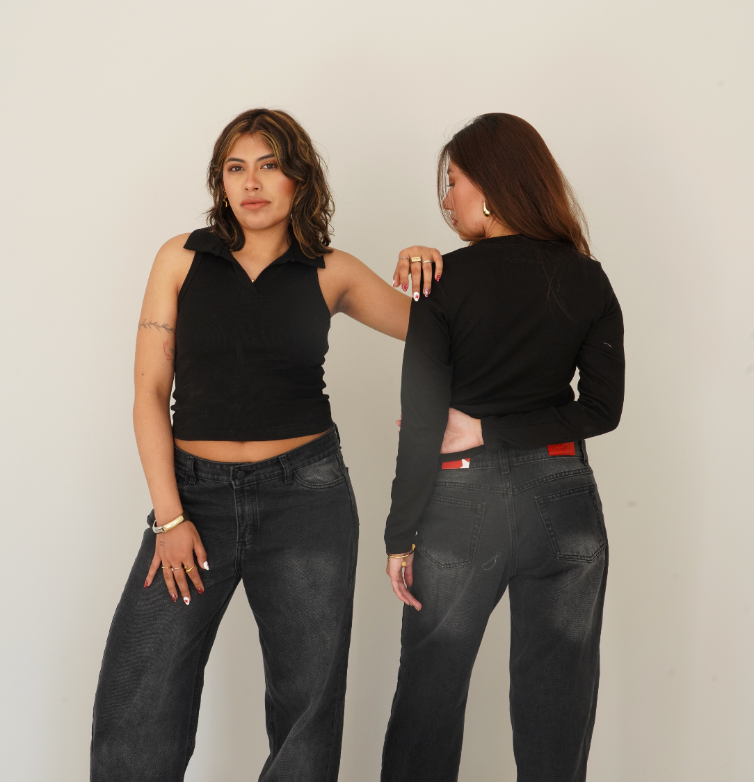BLACK BAGGY
