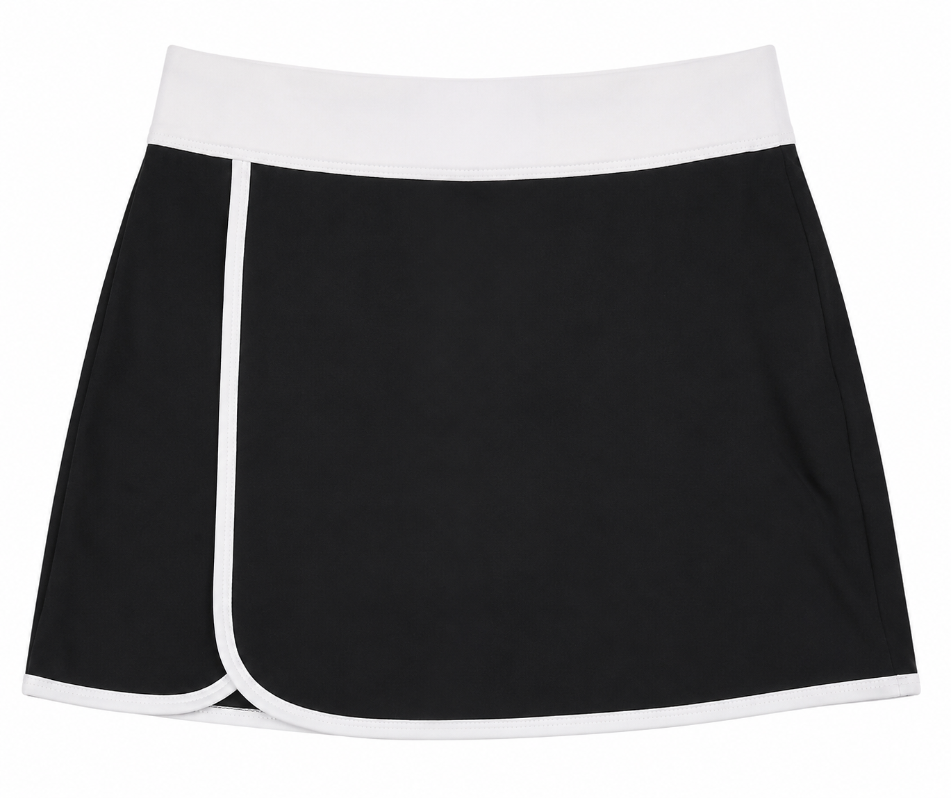 ICON SPORT SKIRT BLACK AND WHITE