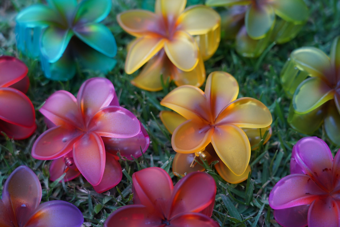 PINZA DE PELO FLOR HAWAIANA
