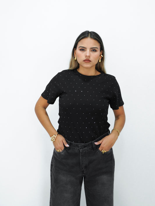 CAMISETA BÁSICA BRILLOS