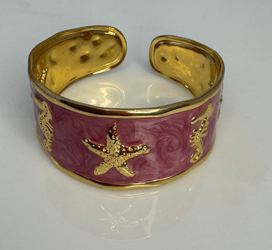 MANILLA DORADAS CON ROSADO