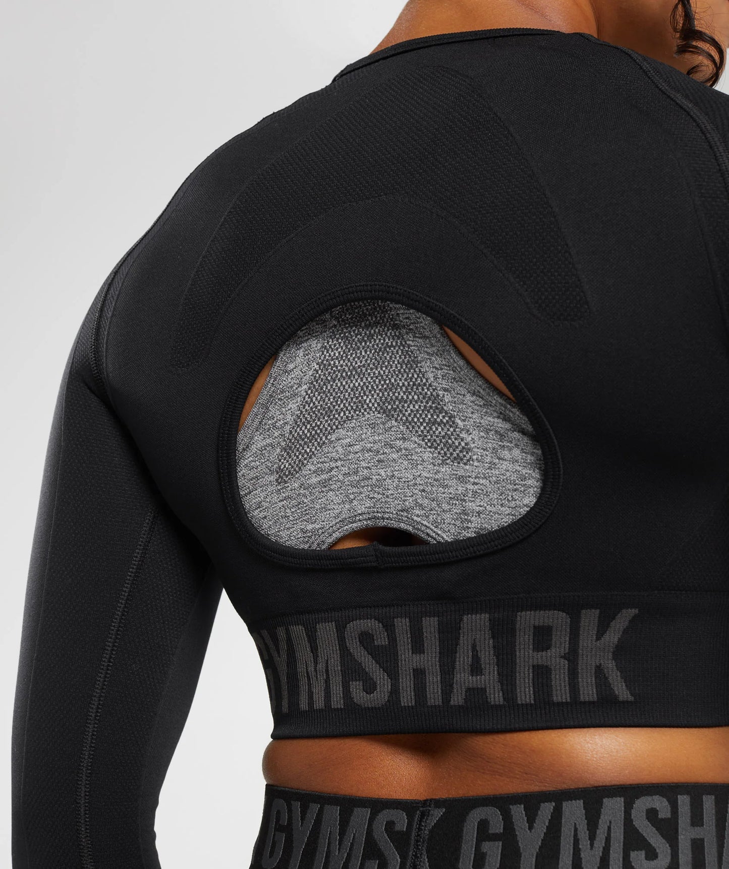 TOP CORTO DE MANGA LARGA FLEX SPORTS