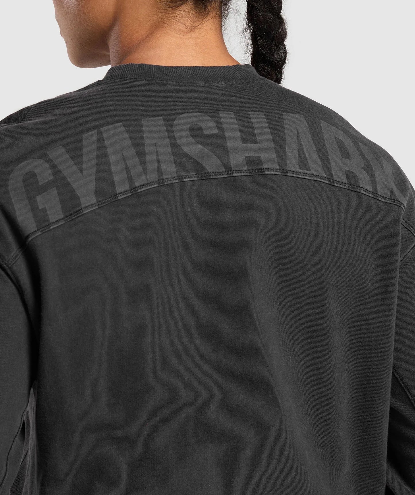 POWER OVERSIZED LONG SLEEVE TOP