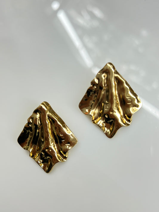 ARETE MAXI PAPEL ALUMINIO ARRUGADO DORADO