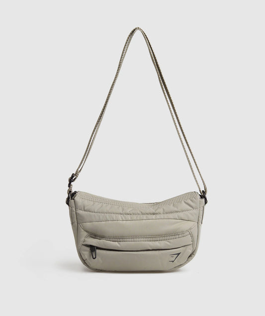 PREMIUM LIFESTYLE SHOULDERBAG ECRU BROWN