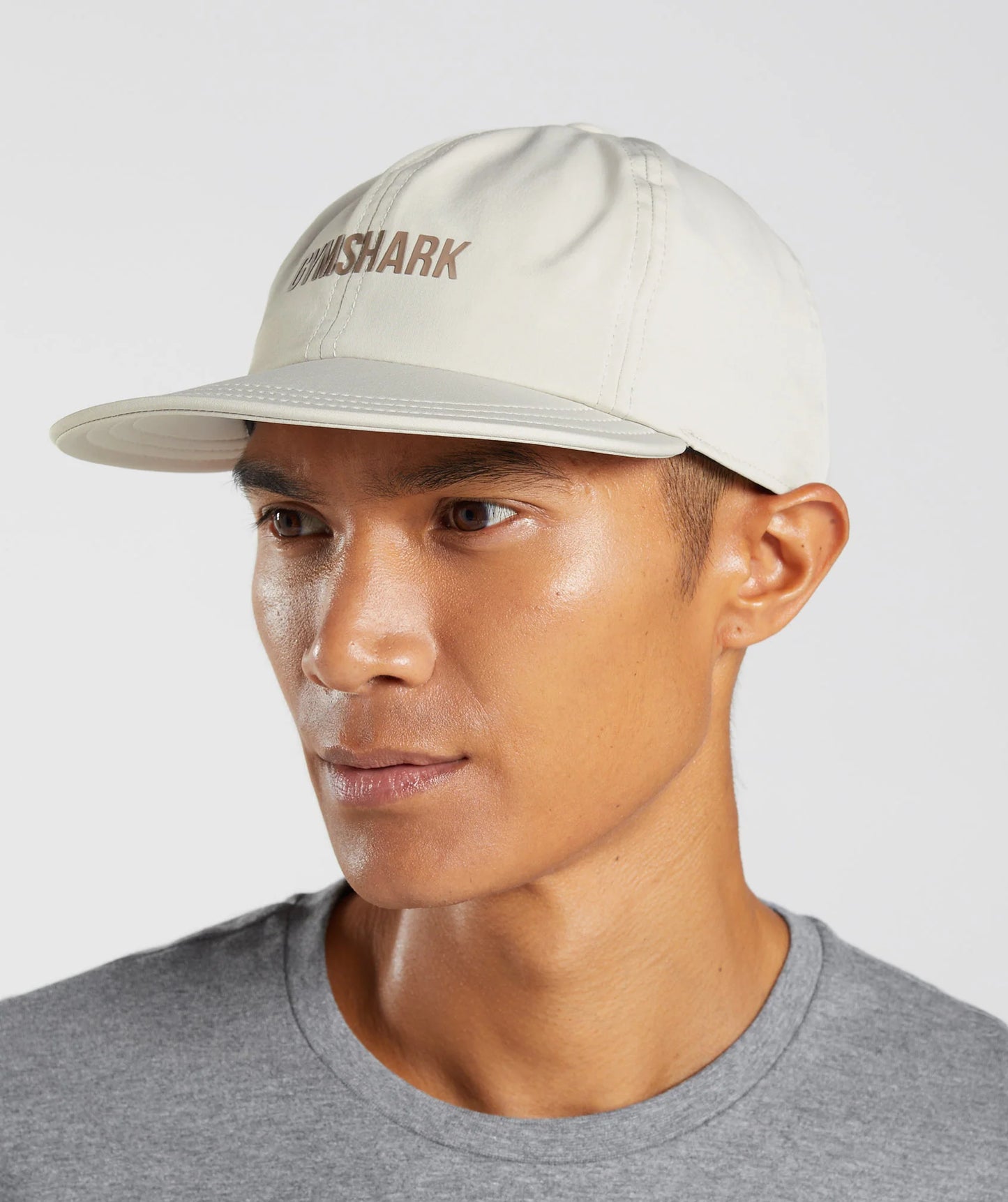 FLAT PEAK CAP PEBBLE GREY