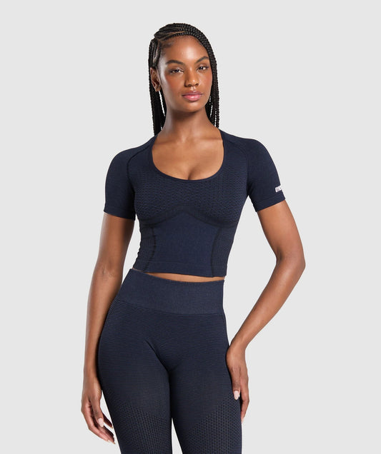 SPORT SEAMLESS MIDI TOP