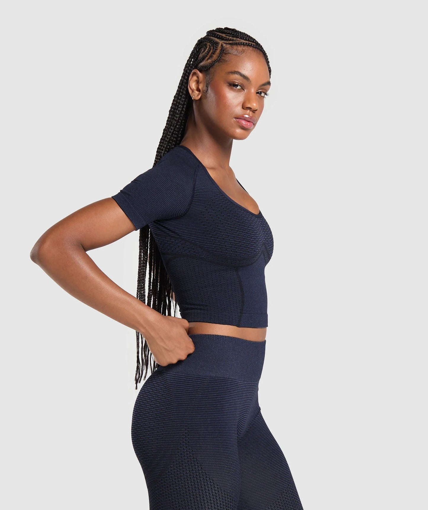 SPORT SEAMLESS MIDI TOP