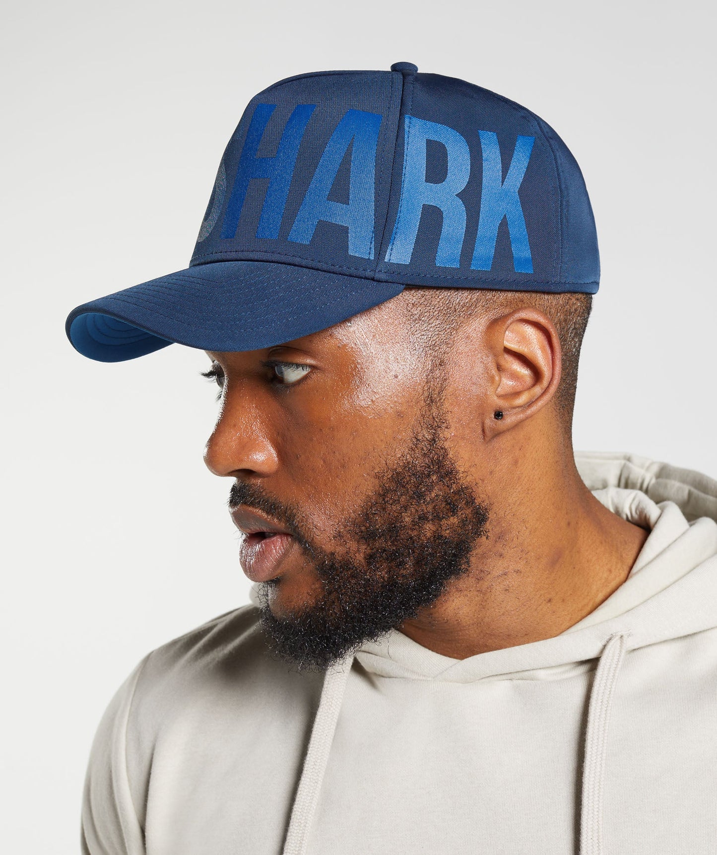LOGO TRUCKER CAP NAVY