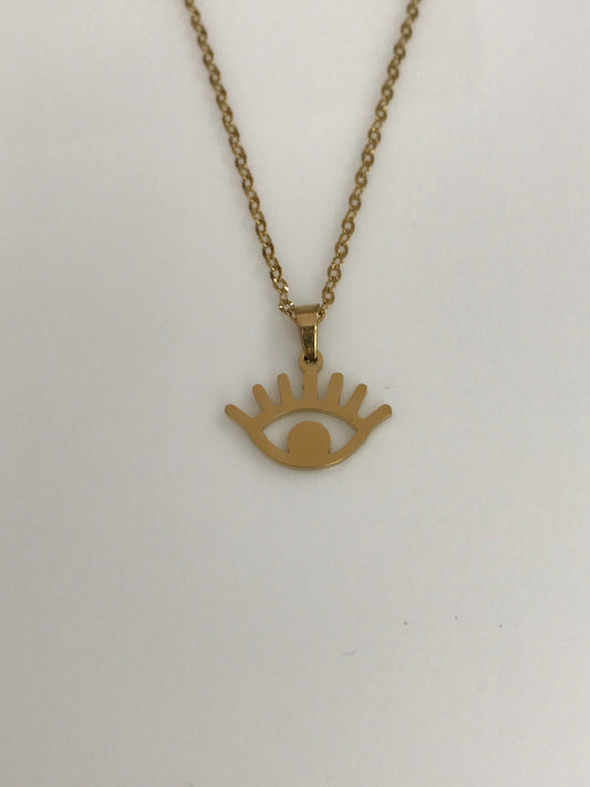 Collar ojo turco