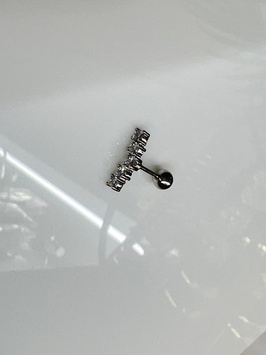 PIERCING SIMPLE PLATEADO