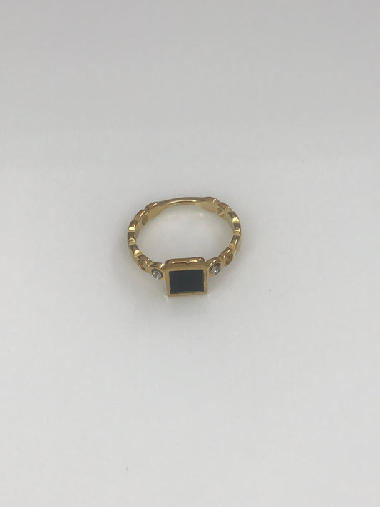 Anillo cuadrada